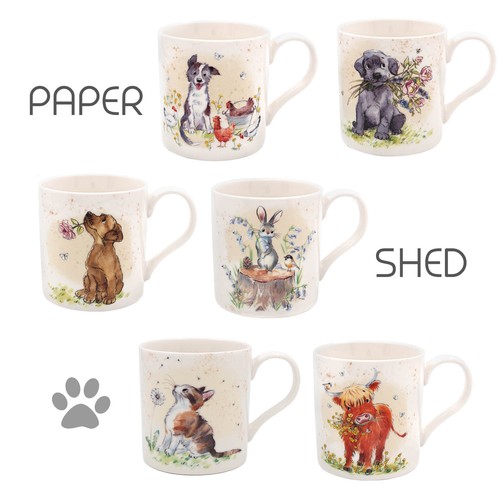 Fine china mugs paper - china,