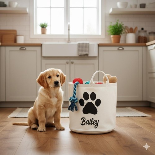 Dog toy box - box, custom
