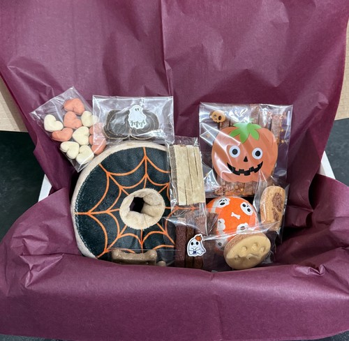 Dog hamper halloween - hamper,