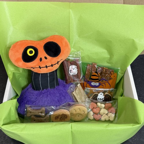Dog hamper halloween treats - halloween,