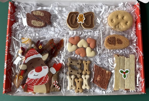 Dog hamper christmas - hamper, treats