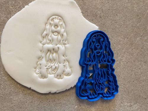 Cocker spaniel cookie cutter - spaniel,