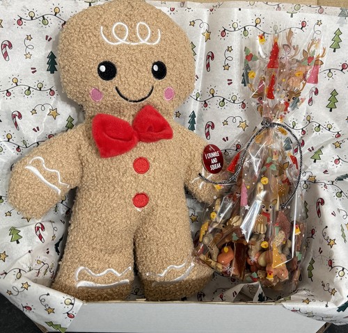 Dog hamper christmas - dog,