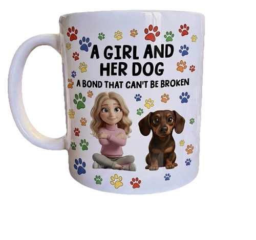 Girl and her - girl, gift