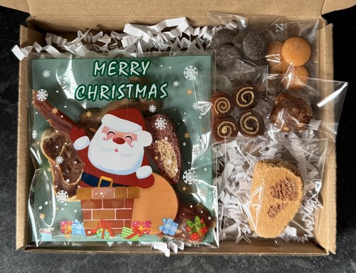 Dog hamper christmas treats - dog,