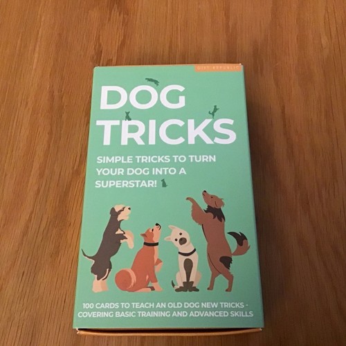 Dog tricks card pack - card,