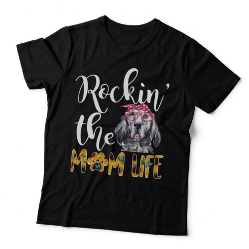 English setter mom life - english,