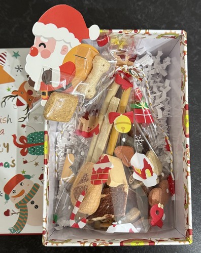 Dog hamper christmas treats - dog,