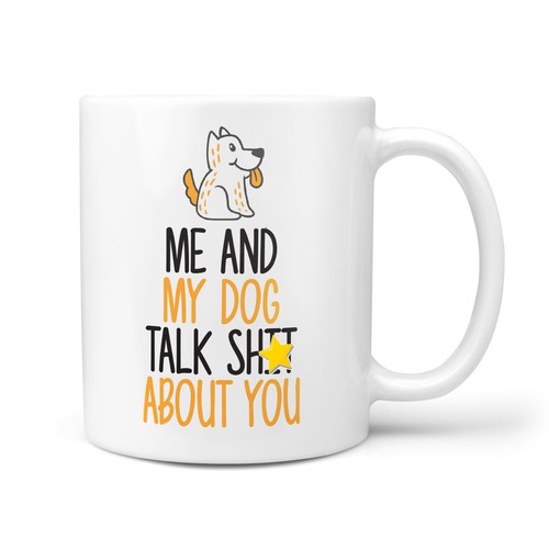 Funny rude dog - &, gift