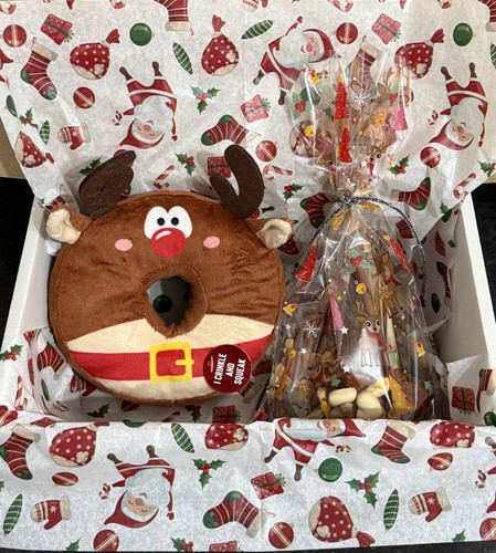 Dog hamper christmas treats - hamper,