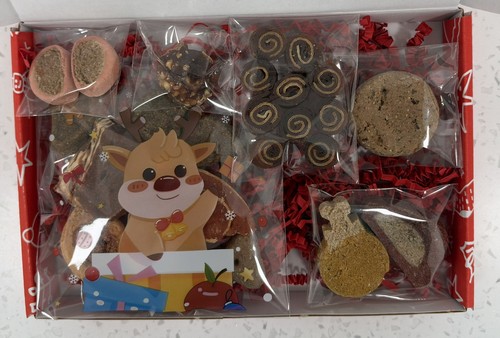 Dog hamper christmas - christmas, treats