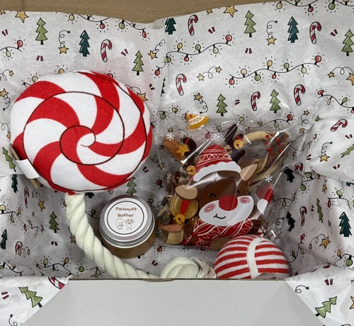 Dog hamper christmas - dog,