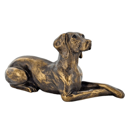 Weimaraner dog bronze - dog, effect