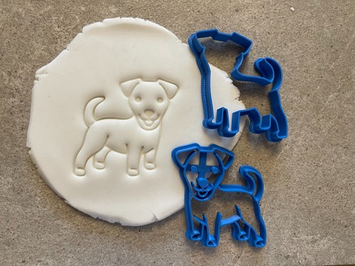 Jack russel terrier cookie - russel,